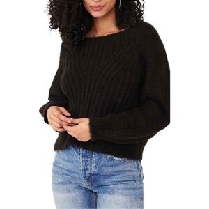 Free People Carter Pullover Long Sleeve Sweater Top